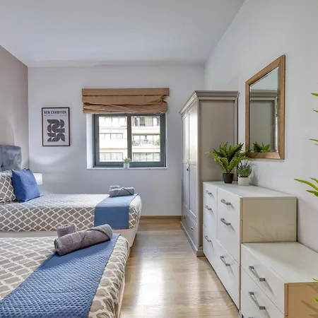 아파트 Spacious Garden View In Exclusive Complex Saint Julian's